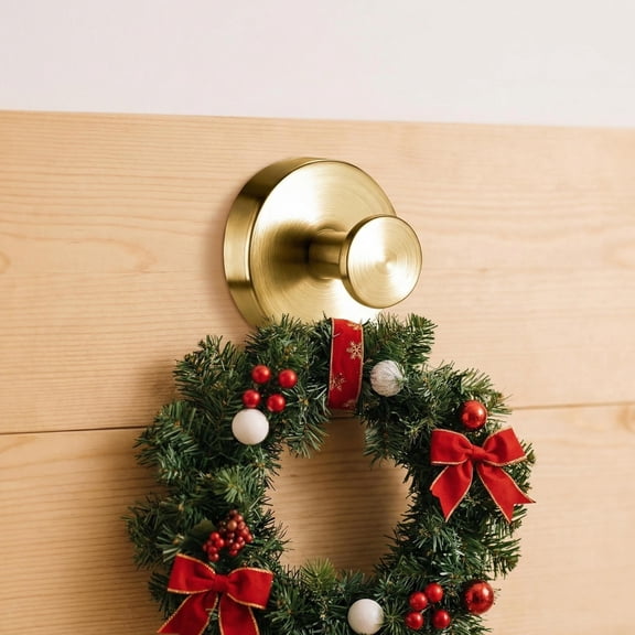 Heavy Duty Suction Cup Hooks, No Drill Hanger for Glass Doors & Windows, Metal Wreath & Towel Hook for Bathroom Mirror, Shower & Kitchen