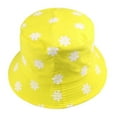 thumbnail image 5 of Fashion Women Marguerite Embroidery Anti-UV Foldable Fisherman Hat Bucket Cap, 5 of 8