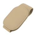 thumbnail image 1 of Soporte para gafas y visera para coche, organizador para facturas y tarjetas. Beige, 1 of 9