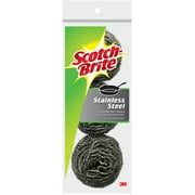 UPC 051141406862 product image for Scotch-Brite 214C Heavy Duty Scouring Pad, Stainless Steel | upcitemdb.com