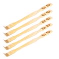 thumbnail image 1 of 5Pcs Bamboo Back Scratchers Tickler Back Massagers Creative Arm Scratchers, 1 of 6