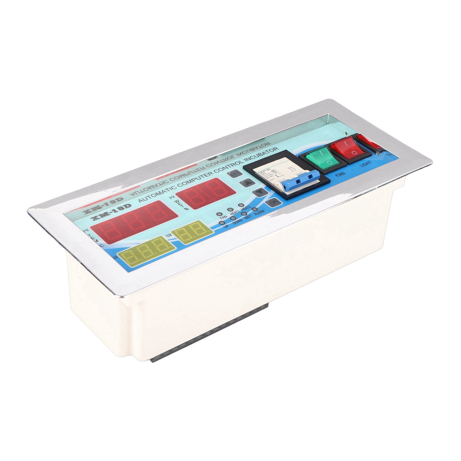 LAZIOEGR Premium Egg Incubator Controller Automatic Hatcher Temperature Humidity Thermostat for Hatching Chicken Duck Fowl 110V (12.6 inches / 32.0 cm) with Digital Display and Intelligent Controls