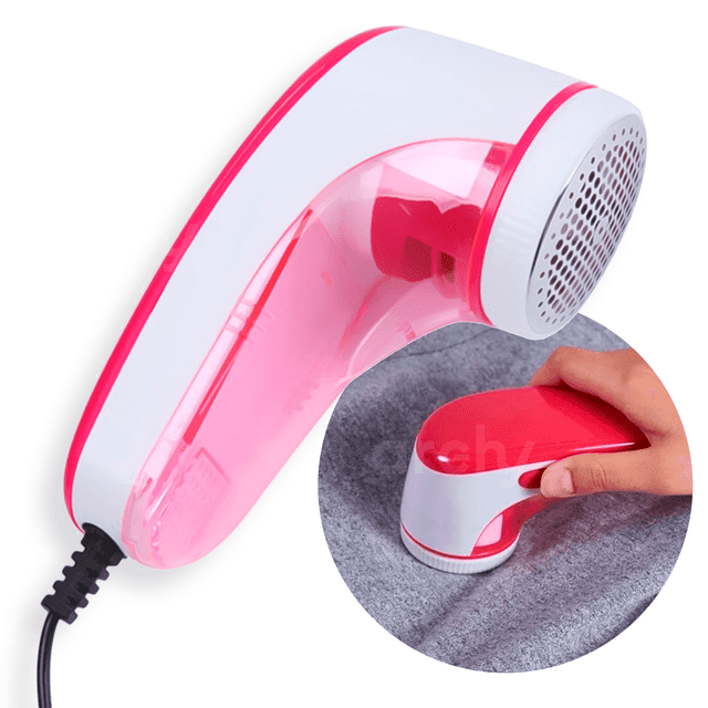 Quita Pelusa Electrico Usb Portatil con 3 Cuchillas y 1 repuest, Removedor de Pelusa de Ropa Usb