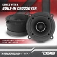 thumbnail image 3 of DS18 PRO-TW120B Super Tweeter en negro - Marco y diafragma de aluminio de 3", 240 W máx., 120 W RMS, 4 ohmios, Crossover incorporado - Los tweeters PRO son los mejores en el mercado de audio profesion, 3 of 5
