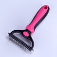 thumbnail image 1 of Jinsinto Dog Hair Brush Cat Brush, Dog Detangling Rakes, Grooming Brush Remove Hair, 1 of 5