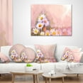thumbnail image 4 of Designart Gerbera Flowers on Soft Color Back - Floral Throw Pillow - 12x20, 4 of 5