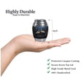 thumbnail image 4 of Illustration Forest With Two Crane - Memorial Keepsakes For Ashes - Funeral Urn Ashes - Memorial Keepsakes For Ashes - Adult Urns For Human Ashes Men (Size-3inch,2pcs), 4 of 5