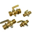 thumbnail image 6 of Brass Male Drain Petcock Shut Off Valve, 1/4\\\" 3/8\\\" 1/2\\\" 3/4\\\" for Fuel Gas, 6 of 7