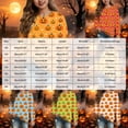 thumbnail image 3 of Staki Cute Halloween Shirts Toddler Girl Halloween Crewneck Sweatshirt Long Sleeve Print Graphic Kid Pullover Tops(Pink,5-6Years), 3 of 9
