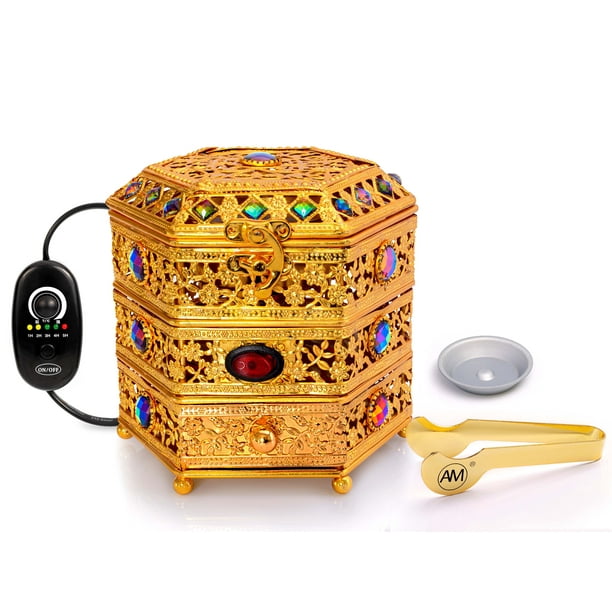 AM Regulator Electric Incense Burner Oud Frankincense Resin Burner