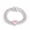 Silver color, variant on Bling Iced Out Chain Crystal Heart Choker Bracelet For Women With 10MM Miami Cuban Link Chain Necklaces 14K Yellow Gold Fashion Wedding Jewelry