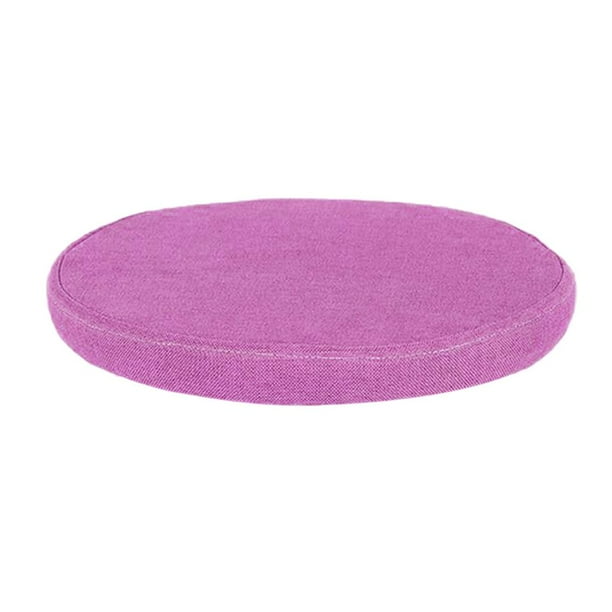 Funda para taburete de bar giratorio redondo a prueba de polvo, 28 cm de diámetro. Púrpura