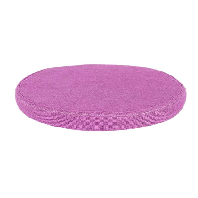 Abbracc Housse de Remplacement pour Tabouret Rond en Coton Lin 28 cm Housse de Protection pour Tabouret, 5