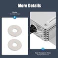 thumbnail image 6 of 1200W Solar Grid Tie Micro Inverter, Waterproof IP65, with AC Data Monitoring Display LCD Screen, 110V Solar & Wind Power Inverter for 30V 36V Solar Panel, 6 of 20