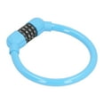 thumbnail image 2 of 4-Digit Number Bicycle Locks, Bike Lock Convenient The Same Interlocking Function Password Unlocking High Security  For Bike Green,Blue,Black,Orange, 2 of 8