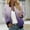 Purple, variant on Oversized Coats for Women Zip up Bomber Jacket Gradient Pocket Casual Womens Tops