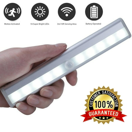 Stick-on Anywhere LED Light Wireless Night Light Motion ...
