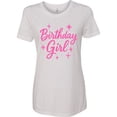 thumbnail image 3 of Inktastic Neon Pink Birthday Girl Women's T-Shirt, 3 of 5