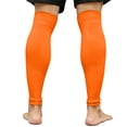 thumbnail image 4 of Kids' Soccer Sleeve No Bottom Calf Protector for Youth Field Training 7-17 Years Orange 7-12 Years, 4 of 6