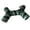 Green, variant on Cat Tunnels Tube Interactive Toys Pet Collapsible Tent Maze Cat Tunnels for Rabbit Chinchillas Kitty Kitten Guinea Play Red