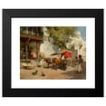 thumbnail image 2 of Edwin Lord Weeks 24x20 Black Modern Framed Museum Art Print Titled - Nautch Girls and Bullock Gharry, Ahmedabad (Gujarat State, India), 2 of 5