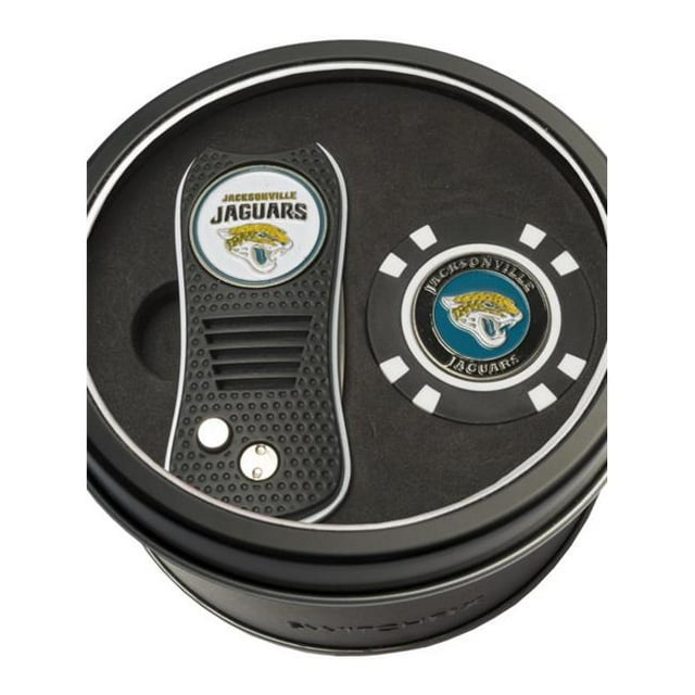 Team Golf 637556313539 Jacksonville Jaguars Tin Set - Switchfix, Golf Chip