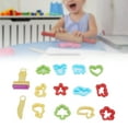 thumbnail image 4 of Modeling Clay Molds, Modeling Clay Kit Light Durable Educational Relaxing Different Bright Colors DIY Animal Shape  For Home For School, 4 of 8