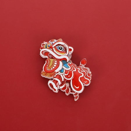 

Spring Festival Cute Gift Home Chinese Character New Year Ornament Resin Refrigerator Sticker Magnetic Stickers Fridge Decoration Fridge Magnet 5