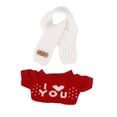 thumbnail image 2 of URTERYSER Plush Bear Clothes for Kids 12'' Stuffed Bear Toy Accessories Plush Dolls Clothing Sweater/Scarf, 2 of 8