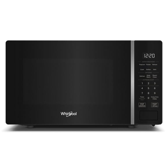 Microondas Whirlpool WMCS3018RB 0.7 pies cúbicos 700W Negro