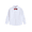White shirt + red bow tie, variant on LYMAYTER 2-16Y Toddler Boys Long Sleeve Dress Shirts Kids Classic Solid Formal Casual Uniform Shirts