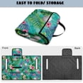 thumbnail image 6 of Pzuqiu Tropical Floral Quilted Golf Cart Seat Cover | 4 Pockets Non-Slip Universal 2-Person Protector Gift for Golf Lovers, 6 of 9