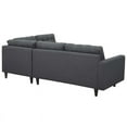 thumbnail image 4 of Modway Empress Sectionnel 2 Pcs en Tissu Rembourré Orienté vers la Droite, Gris, 4 of 10