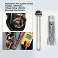 thumbnail image 4 of Elemento Calentador De Agua Atornillable, Potente Eficiencia, 1440 W, Larga Vida útil, Tornillo En Elemento Calentador De Agua RV 520900 Para RV Atwood De Quinta Rueda, 4 of 7