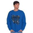 thumbnail image 3 of Dad's Workshop Father's Day Tools Men's Crewneck Sweatshirt Brisco Brands S, 3 of 6