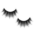 thumbnail image 4 of Eyelashes LA Splash Dauntless 3D de visón sintético, par único, 4 of 4