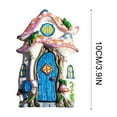 thumbnail image 3 of Pompotops Garden Decoration, Garden Wooden Tree Decoration Wooden Decoration Garden Decoration Crafts Home Decoration, C, 3 of 5