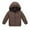Z02-02Coffee, variant on TBWNWG Boys Down Jacket Lightweight Insulated Outerwear for Everyday Casual School Outdoor Winter Playwear Kids Coat with Hood and Windproof Design,Size 3-4 Years