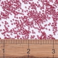 thumbnail image 4 of MIYUKI Beads Cylinder Japanese Seed Beads 11/0 (DB1841) Duracoat Galvanized Light Cranberry 1.3x1.6mm Hole: 0.8mm 2000pcs/10g, 4 of 5