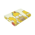 thumbnail image 6 of Simpsons Blankets Ultra Soft Flannel Blanket All Season Fuzzy Blanket Fluffy Cozy Blanket For Couch Bed Sofa 50"X40", 6 of 9