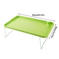 thumbnail image 2 of CUITING Foldable Laptop Bed Table with Adjustable Design Perfect for Student Dormitory Small Dining Table and Workstation Multipurpose Folding Desk with Cup and iPad Slot Compact Portable, 2 of 6