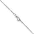thumbnail image 4 of 14k White Gold .8mm Diamond-Cut Cable Chain, 4 of 5