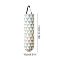 thumbnail image 3 of Wall Mount Pouch Organizer for Kitchen, Top Loading Bottom Dispensing Storage Pouch for Trash Bags and Grocery Bags, Space Saving Wall Organizer for Pantry Cabinet Door, 3 of 6