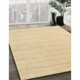 thumbnail image 2 of Ahgly Company Indoor Square Contemporary Brown Gold Abstract Area Rugs, 7' Square, 2 of 6