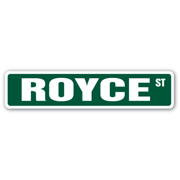 Royce Street [3 Pack] of Vinyl Decal Stickers |for Laptop Car