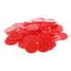 thumbnail image 4 of 100 Uds. De fichas de bingo de póker de plástico de 25MM, juego de Casino, juego de familiar, accesorios para fiestas rojo Zulema fichas de póquer, 4 of 7