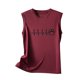 thumbnail image 4 of Tops casuales sexys de verano sin mangas para mujer Tops de chaleco sin mangas con estampado de cuello redondo regular Pompotops  lopia994667, 4 of 4