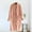 Pink, variant on Nightgowns for Women Plus Size Floral Long Sleeve Soft Flannel House Dress Crew Neck Button Down with Pocket Loose Knee Length Gowns for Women Sleepwear