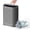 Gray, variant on KSSKSS 2.1 Gallon / 8L Slim Bathroom Trash Can, Press Top Lid with Removable Inner Bucket, Compact Garbage Can for Bathroom, Bedroom– White