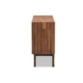 thumbnail image 5 of Baxton Studio Sierra Mid-Century Modern Brown Wood 3-Drawer Sideboard, 5 of 9